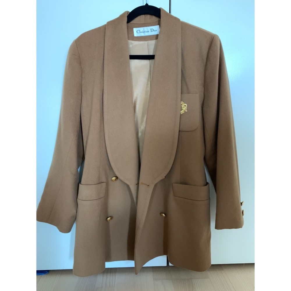 Vintage Christian Dior Wool Blazer